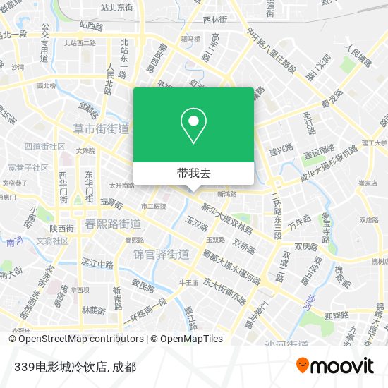 339电影城冷饮店地图