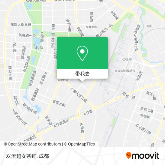 双流超女茶铺地图