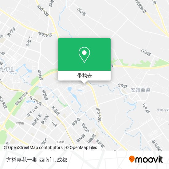 方桥嘉苑一期-西南门地图
