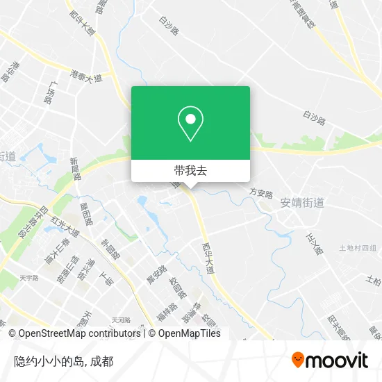 隐约小小的岛地图