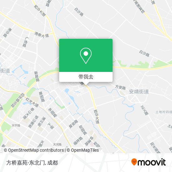 方桥嘉苑-东北门地图