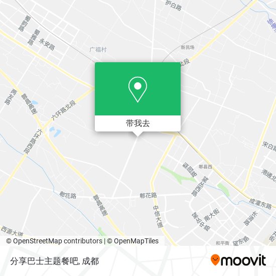 分享巴士主题餐吧地图