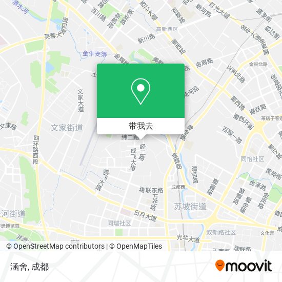 涵舍地图