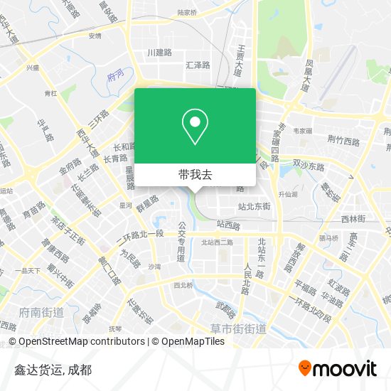 鑫达货运地图