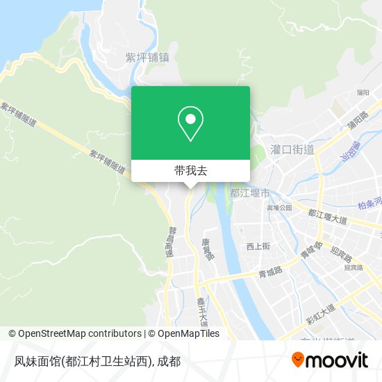 凤妹面馆(都江村卫生站西)地图