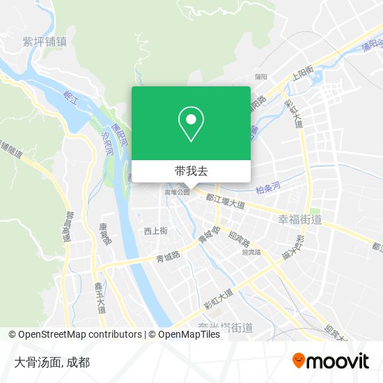 大骨汤面地图