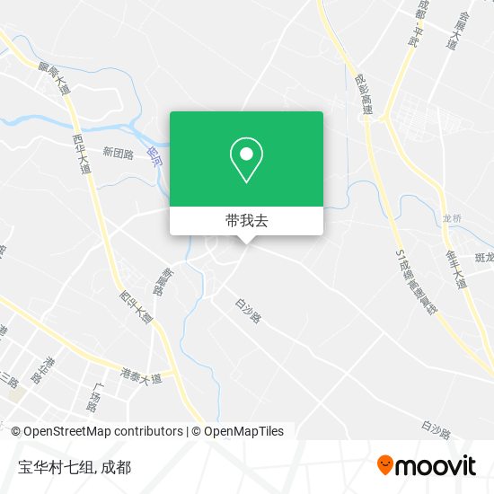 宝华村七组地图