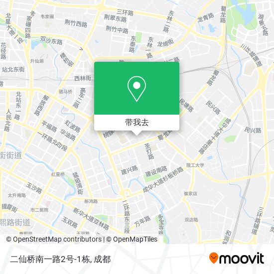 二仙桥南一路2号-1栋地图