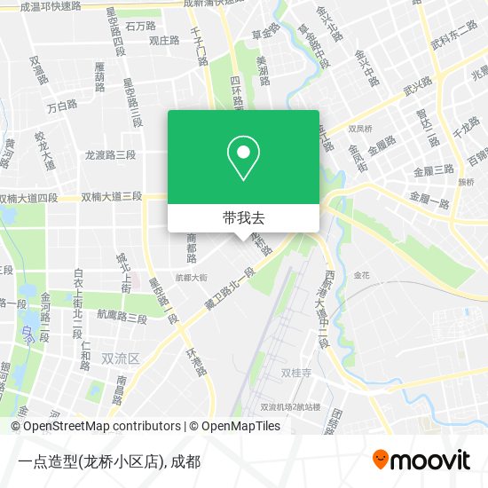一点造型(龙桥小区店)地图