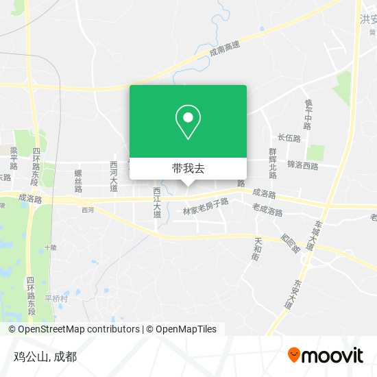 鸡公山地图