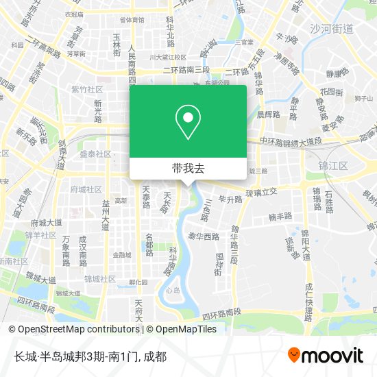 长城·半岛城邦3期-南1门地图
