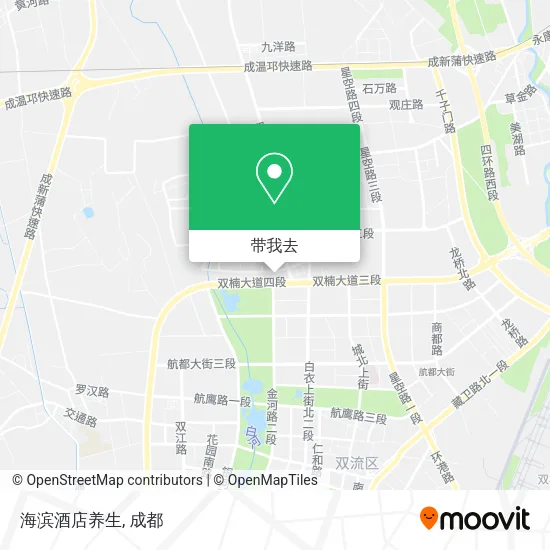 海滨酒店养生地图