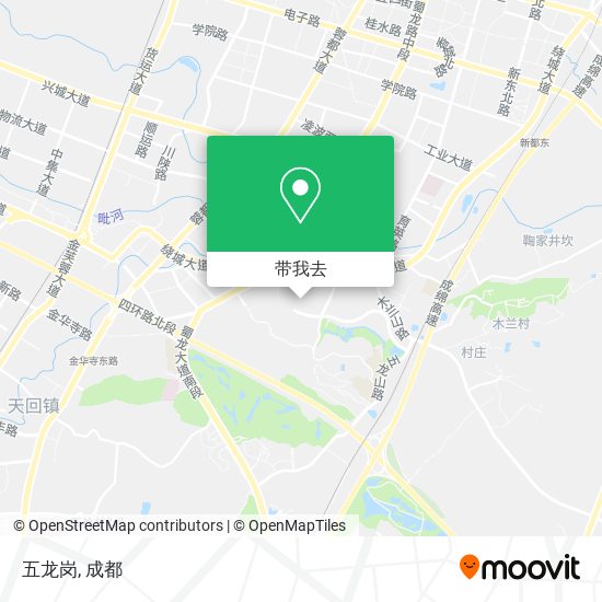 五龙岗地图
