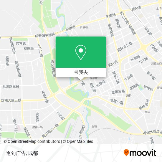 逐句广告地图