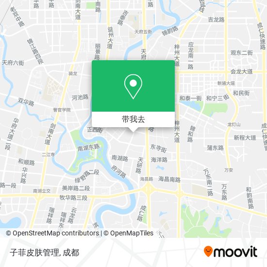 子菲皮肤管理地图