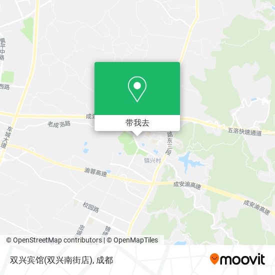 双兴宾馆(双兴南街店)地图