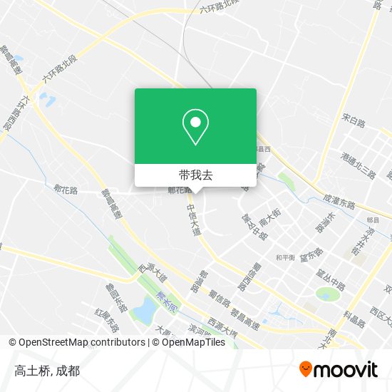 高土桥地图