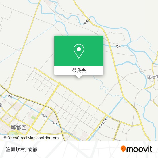 渔塘坎村地图