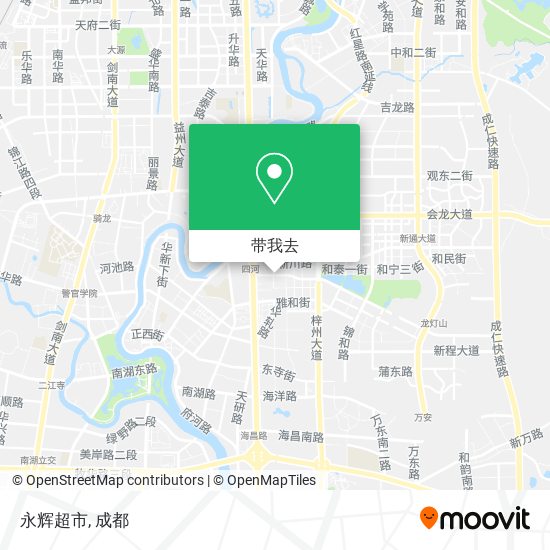 永辉超市地图