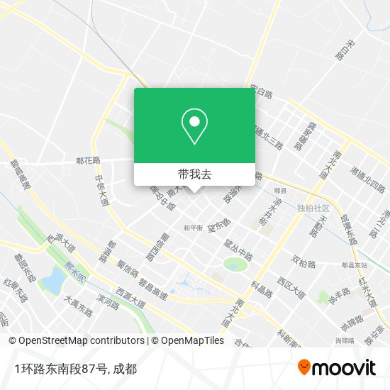 1环路东南段87号地图
