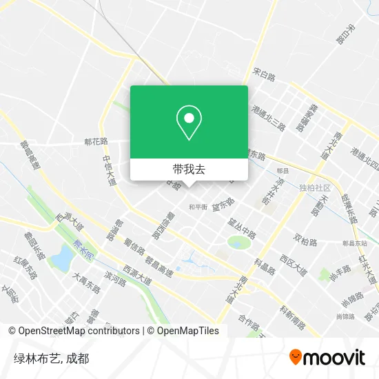 绿林布艺地图
