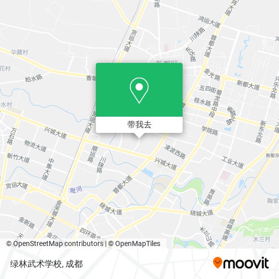 绿林武术学校地图