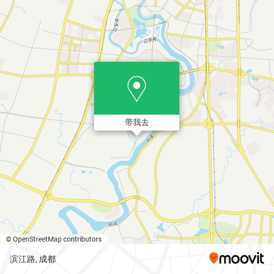 滨江路地图