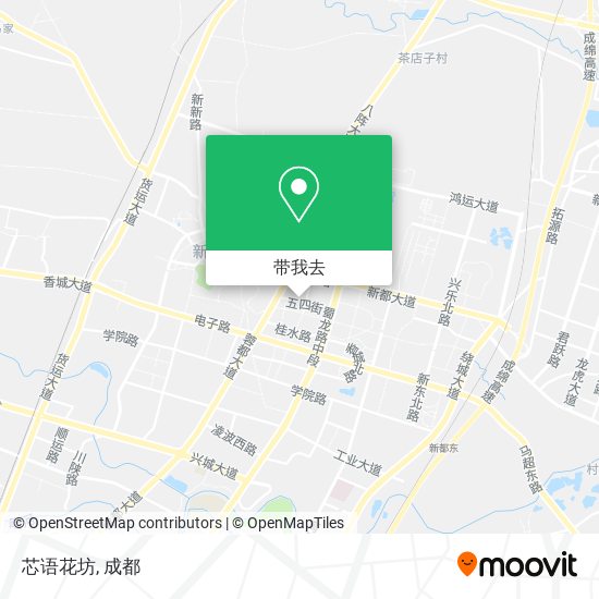 芯语花坊地图