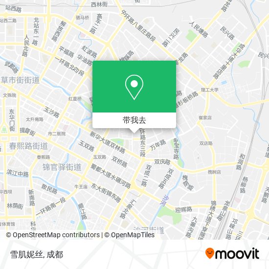 雪肌妮丝地图