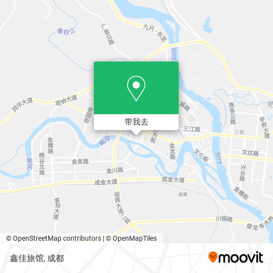 鑫佳旅馆地图