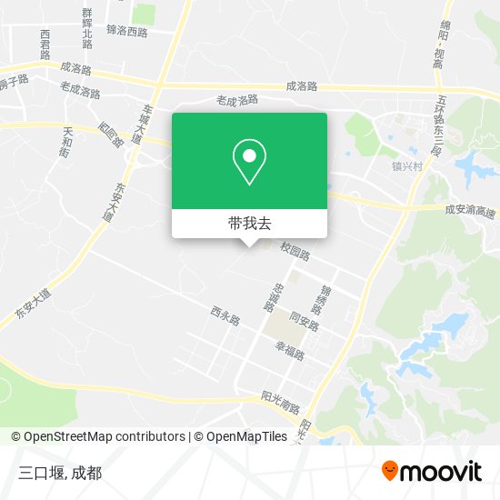 三口堰地图