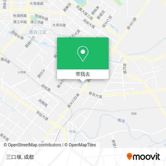 三口堰地图
