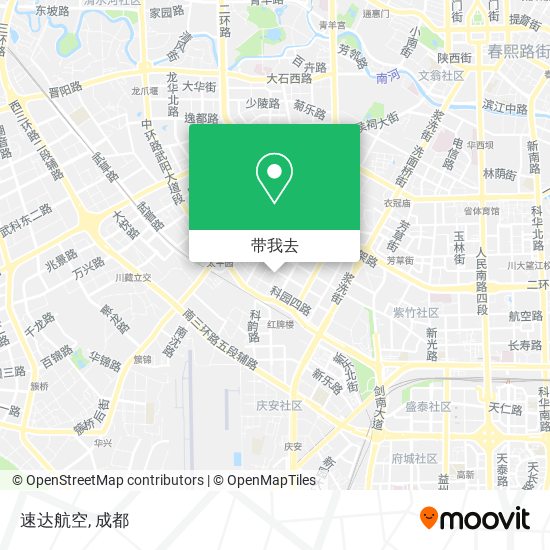速达航空地图