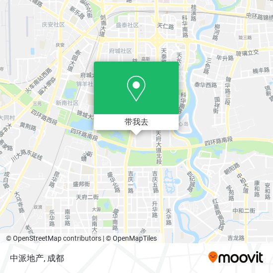 中派地产地图