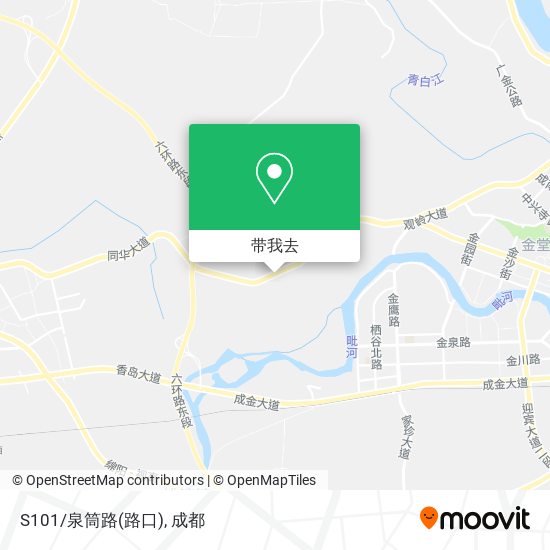 S101/泉筒路(路口)地图