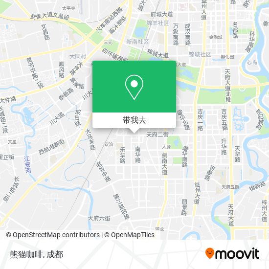 熊猫咖啡地图