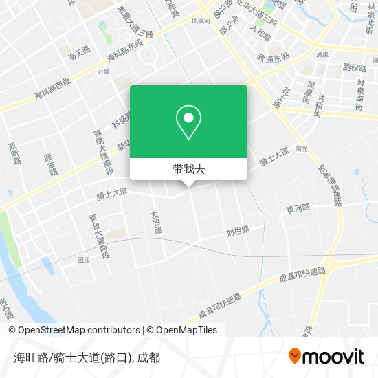 海旺路/骑士大道(路口)地图