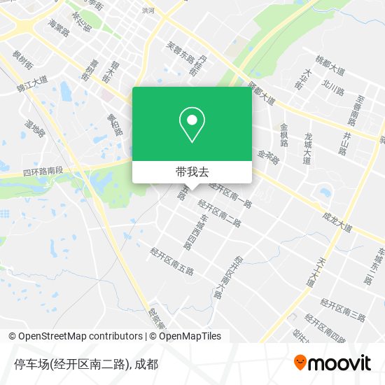 停车场(经开区南二路)地图