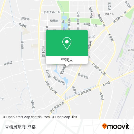 香楠居茶府地图