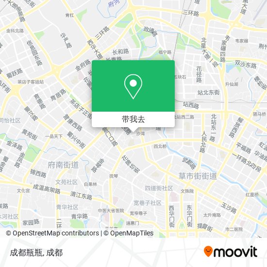 成都瓶瓶地图