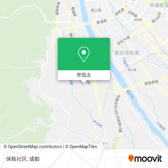 保瓶社区地图