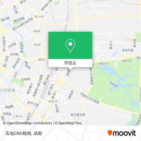 高地CNG瓶检地图