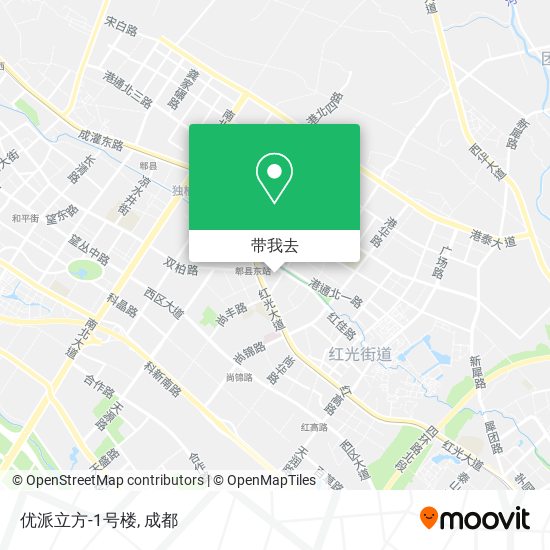 优派立方-1号楼地图