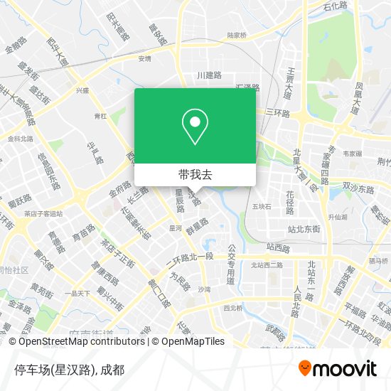 停车场(星汉路)地图