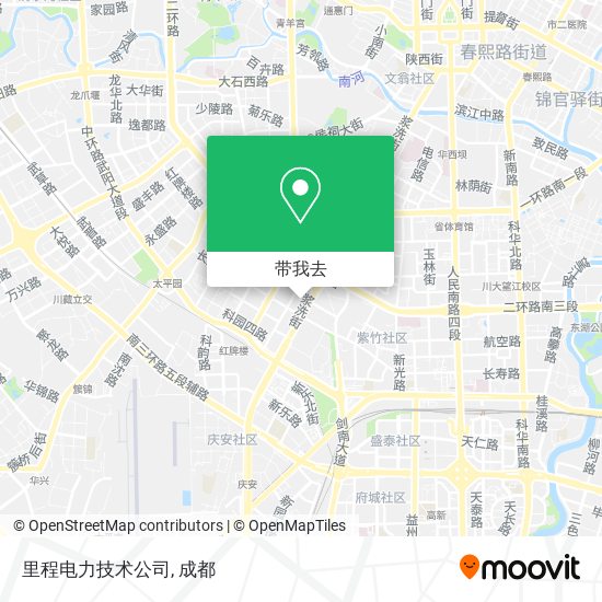 里程电力技术公司地图