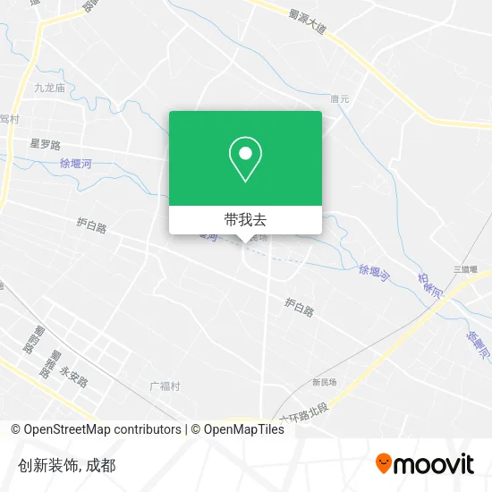 创新装饰地图