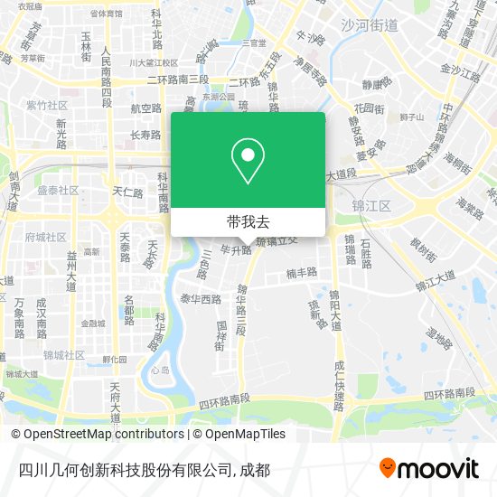 四川几何创新科技股份有限公司地图
