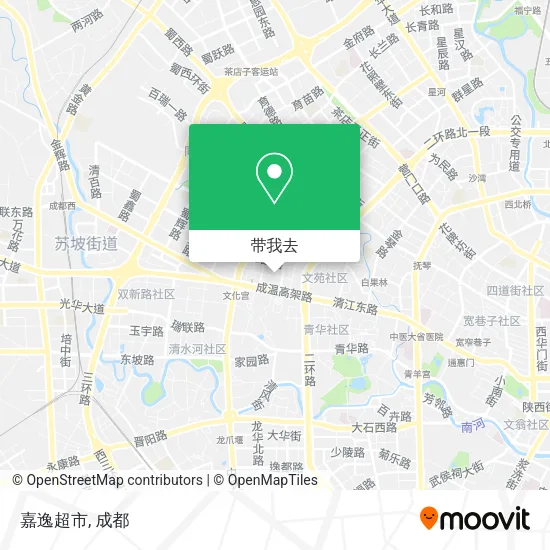 嘉逸超市地图
