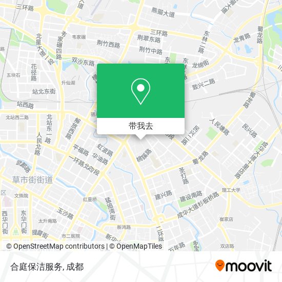 合庭保洁服务地图