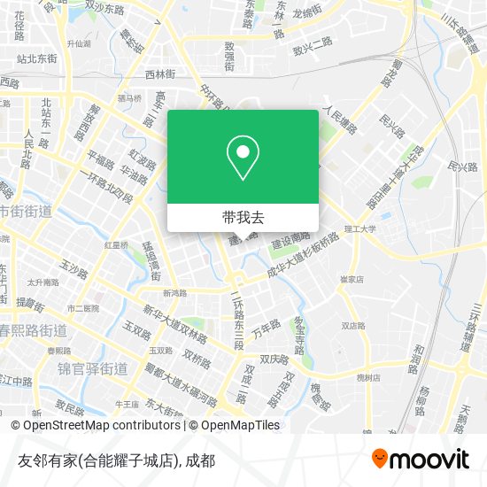 友邻有家(合能耀子城店)地图